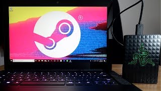 How to Install Steam Games to External Hard Drive [upl. by Tahpos]