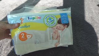 Lupilu Nappies No 2 42 pcs Unboxing and Test [upl. by Carlton]