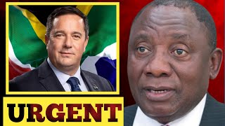 Ramaphosa finally gave DA what they want but Steenhuisen Rejects it because of Agreement Forfeiture [upl. by Naillil]