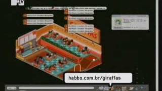 Habbo Hotel  Giraffas no Scrap MTV [upl. by Haimes324]