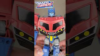 TF Legacy United Animated Universe OPTIMUS PRIME Transformation transformers optimusprime shorts [upl. by Mahgem]