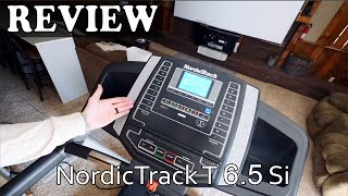 NordicTrack T 65 Si Treadmill  Review 2022 [upl. by Ahsed]