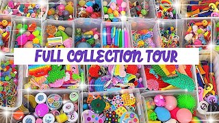 MY ENTIRE FIDGET COLLECTION TOUR 🤯😱 HIGHLY SATISFYING [upl. by Uwkuhceki949]