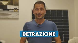 Detrazione 50 e Fotovoltaico [upl. by Aicitan]