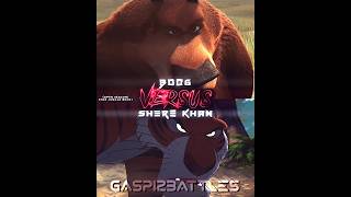 Boog Vs Shere Khan openseason thejunglebook whoisstrongest shorts [upl. by Anohr]