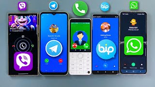 FacetoCall Telegram Bip Viber amp WhatsApp S24 Ultra  Xiaomi Qin  Moto E40N  Z Flip 3  Sams A14 [upl. by Einahpit604]