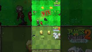 Pvz vs Pvz 2  Two Starfruits amp Mega Gatling Pea Vs Jeti Zombie Team shorts [upl. by Pathe]