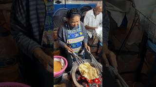 Thai Snack Giant Rice Crispy Khao Kriab Wow [upl. by Anina]