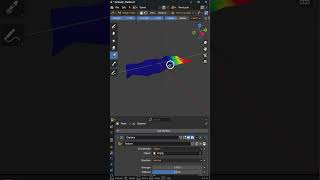 Блендер урок для новичков по анимации ткани 3danimation блендер 3d [upl. by Jochbed]