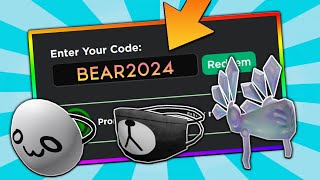 6 NEW CODES ALL 2024 Roblox Promo Codes For ROBLOX FREE Items and FREE Hats NOT EXPIRED [upl. by Ttimme]