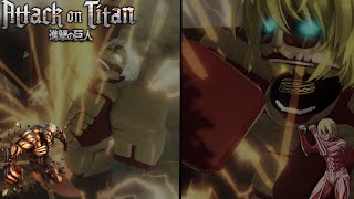 All Titan Roars Showcase  Typical Titan Shifting Game [upl. by Nilson]