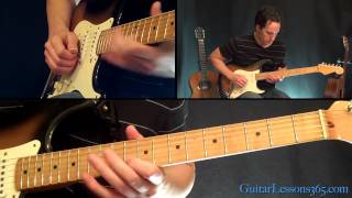 Parisienne Walkways Guitar Solo Lesson  Gary Moore  Famous Solos [upl. by Knowland]