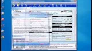 Tutorial of filing a return using StudioTax and Netfile [upl. by Ylen]