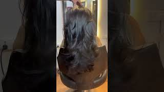 How to simple layer hair cut hairstyles at home  medium layer hair cut  3 step layers easy way [upl. by Niahs]