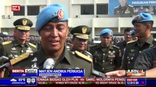 Mayjen Andika Perkasa Jabat Danpaspamres Baru [upl. by Ennovyahs]