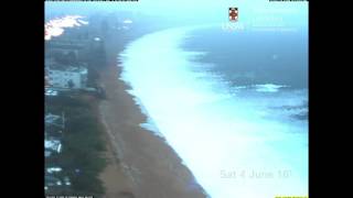 Narrabeen Coastal Imaging Timelapse June 2016 [upl. by Becky]