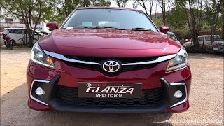 Toyota Glanza V 2022 ₹97 lakh  Reallife review [upl. by Sweyn121]