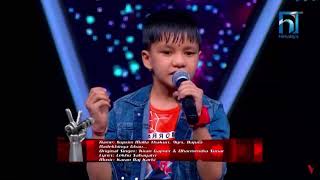 Suprime Malla Thakuri Blind Audition NADUKHYA GHAU [upl. by Air]