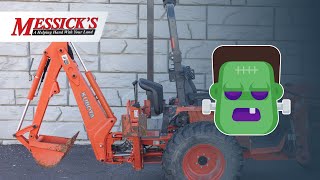 My Frankenstein tractor  Installing a BH76 Backhoe on a LX3310 [upl. by Verdi]