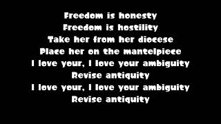 Fleece  Crystal Castles  Lyrics Video [upl. by Tunnell140]