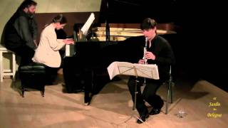 Leonard Bernstein Clarinet Sonata 1 Grazioso [upl. by Llener]