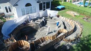 Gunite Pool Shell Stanley Pools Inc [upl. by Malonis]