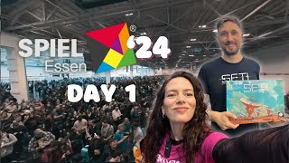 Essen Spiel 24  Day 1 VLOG [upl. by Kcirrem470]