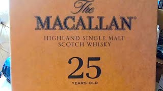 Macallan 25 Year Old Scotch [upl. by Akinal]