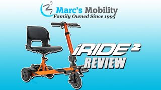 iRide 2  Best Portable Scooter for Uber Drivers  Pride Mobility [upl. by Oakman674]