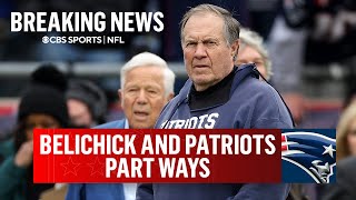 Bill Belichick OUT Legendary coach and Patriots part ways  CBS Sports [upl. by Neelyak711]