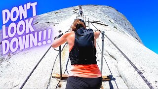 Half Dome  The Best One Day Hike In Yosemite National Park [upl. by Ponzo]