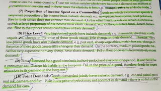 Factors determining Price Elasticity of DemandProportion of income spent on a commodityPrice level [upl. by Arber]