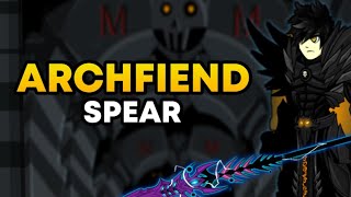 AQW HOW TO GET ARCHFIEND SPEAR EASY WAY [upl. by Meehar764]