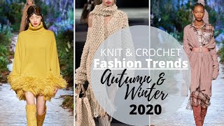 Fashion 2020  Knitwear AutumnWinter 2020 Fashion Trends [upl. by Englebert]