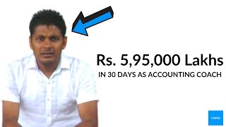 How Pradeep Achieved Rs 595 Lakhs in 30Days As An Accounting Coach [upl. by Glasgo]