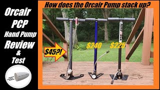 45 Amazon PCP Hand Pump Vs 240 FX amp 225 Airforce Pumps  Shooting amp Refilling Test  Review [upl. by Bale]