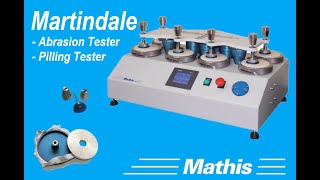 Martindale machine  Abrasion and Pilling Tester [upl. by Aerdnas]