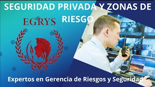 SEGURIDAD PRIVADA Y ZONAS DE RIESGOS [upl. by Ermina]