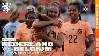 𝗪𝗢𝗥𝗟𝗗 𝗖𝗨𝗣 𝗥𝗘𝗔𝗗𝗬 🦁  Highlights Nederland  België 02072023 [upl. by Yeslek318]