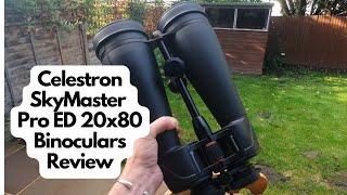 Celestron SkyMaster Pro ED 20x80 Binoculars Review [upl. by Acinoed]