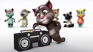 Fun Exercise  Talking Tom  Cartoons for Kids  WildBrain Zoo [upl. by Ahsaetal]