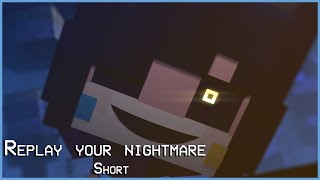 MCFNAF Replay Your Nightmare  Short  MineImator [upl. by Nayt]