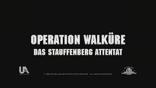 OPERATION WALKÜRE  DAS STAUFFENBERG ATTENTAT Deutscher Trailer  Tom Cruise Bryan Singer [upl. by Legra]