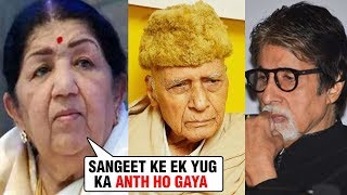 Khayyam Sahab Passes Away Bollywood REACTS Amitabh Bachchan Lata Mangeshkar Narendra Modi [upl. by Nats]