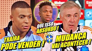 REAL ENLOUQUECEU  MBAPPÉ FAZ PEDIDO AO REAL SOBRE VINI JR  SELEÇÃO VIRA PIADA MUNDIAL E MAIS [upl. by Anderegg]