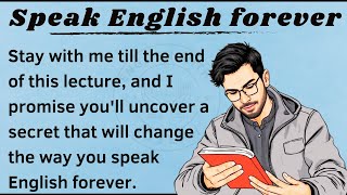 Speak English Forever  Graded Reader  Improve Your English Accent  English Listening Practice [upl. by Gilligan]