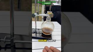 Distilling Plastic Crude Oil science naturejab education pyrolysis fyp foryoupage [upl. by Etnaled161]