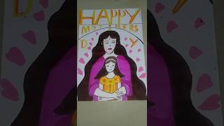 mothers day easy drawing drawing shorts [upl. by Assirram]