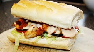 REZEPT CHICKEN TERIYAKI SUB  SANDWICH  schnell amp einfach selber machen [upl. by Vachell356]