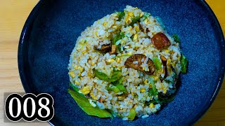 チチタケ炒飯fried rice with Lactifluus volemushygrophoroides 【爆速きのこ料理008】 [upl. by Roselani149]